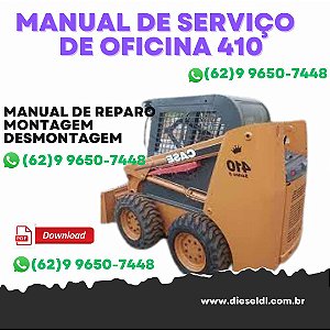 MANUAL DE SERVIÇOS DE OFICINA CARREGADEIRA 521D CASE