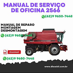MANUAL DE SERVIÇO DE OFICINA ELÉTRICOS COLHEITADEIRAS 2566 2688 2799  CASE