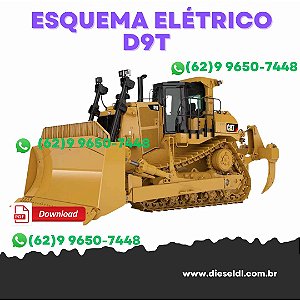 ESQUEMAS ELÉTRICOS TRATOR ESTEIRA D9T CAT