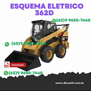 ESQUEMA ELÉTRICO MINI CARREGADEIRAS 236D 242D 246D 262D  CAT