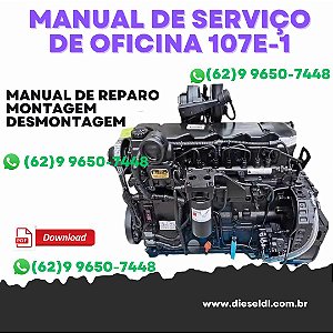 MANUAL DE SERVIÇO DE OFICINA MOTOR SERIE 107E-1 KOMATSU