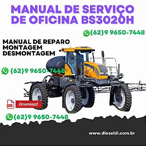 MANUAL DE SERVIÇO  DE OFICINA SISTEMAS ELÉTRICO ELETRÔNICO BS3020H PULVERIZADOR  VALTRA