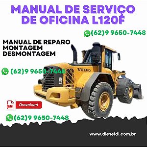 MANUAL DE SERVIÇO  DE OFICINA DIAGRAMAS ELÉTRICOS  CARREGADEIRAS L120F  VOLVO