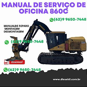 MANUAL DE SERVIÇO DE OFICINA FELLER BUNCHERS 860C 870C L870C TIGERCAT
