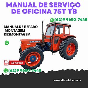 MANUAL DE SERVIÇO DE OFICINA TRATOR  EXPLORER 75T TB / 85T TB / 95T TB  SAME
