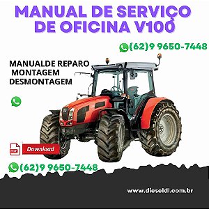 MANUAL DE SERVIÇO DE OFICINA TRATOR  DORADO S70 S75 S90 S100 V70 V75 V90 V100 POWER SHUTTLE SAME