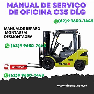MANUAL DE SERVIÇO DE OFICINA EMPILHADEIRA C15 C18 C20 C25 C30 C32 C35 DLG CLG CLARK