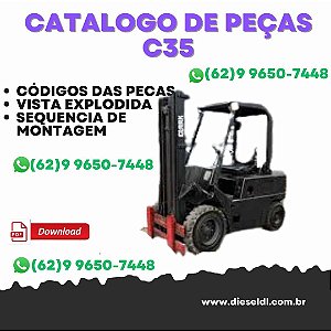 CATÁLOGO DE PEÇAS EMPILHADEIRA   C35 40 45 50 KD CLARK