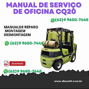 MANUAL DE SERVIÇO DE OFICINA EMPILHADEIRA CQ 20 25 30 DL CLARK