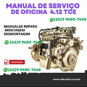 MANUAL DE SERVIÇO DE OFICINA  MOTORES ACTION 4.12TCE 6.12TCE  MWM