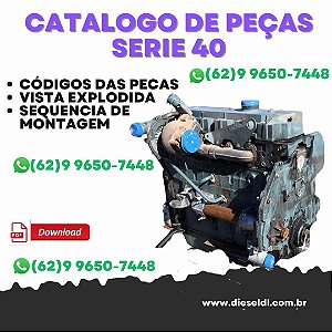 CATÁLOGO DE PEÇAS  MOTOR  SERIE 40 DETROIT DIESEL
