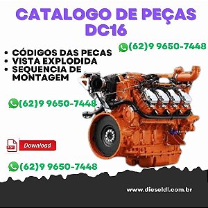 CATÁLOGO DE PEÇAS  MOTOR DC16 SCANIA