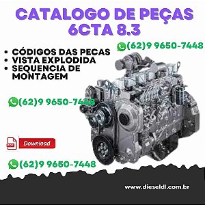 CATÁLOGO DE PEÇAS  MOTOR  6CTAA 8.3 CUMMINS