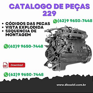 CATÁLOGO DE PEÇAS MOTOR SERIE 229 MWM