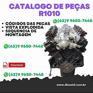 CATÁLOGO DE PEÇAS MOTOR  R1010 2.5L 2.8L 98 99 RANGER