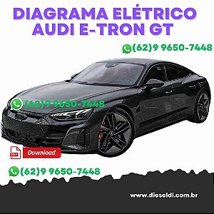 MANUAL SISTEMA ELÉTRICO  AUDI E-TRON GT E Q4 (F4B F83 F4 F8 F4N) 2020 A 2022