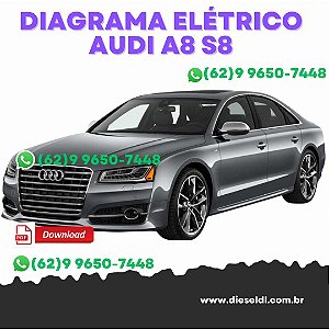 MANUAL SISTEMA ELÉTRICO  AUDI A8 S8 (D4 / 4H) - 2010 a 2017