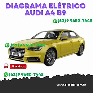 MANUAL SISTEMA ELÉTRICO  AUDI A4 B9 - 2015 a 2019