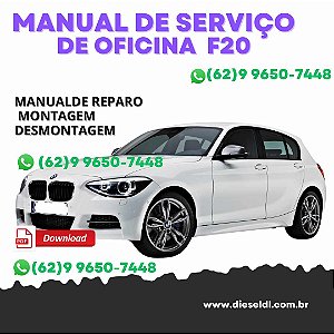 MANUAL DE SERVIÇO DE OFICINA  BMW SERIE 1 F20 F21 - 2011 a 2017