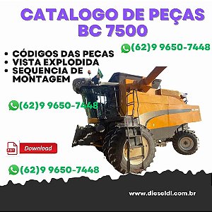 CATÁLOGO PEÇAS COLHEITADEIRAS BC 7500 VALTRA