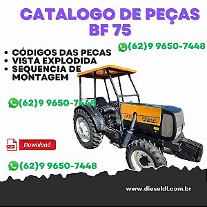 CATÁLOGO PEÇAS TRATOR BF 75 VALTRA