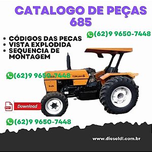 CATÁLOGO PEÇAS TRATOR 685 VALTRA