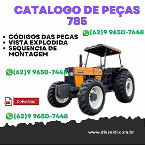 CATÁLOGO PEÇAS TRATOR 785 VALTRA