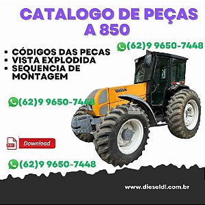 CATÁLOGO PEÇAS TRATOR  A 850 GI VALTRA