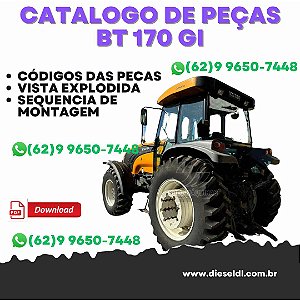 CATÁLOGO DE PEÇAS TRATOR  BT 170 GI VALTRA