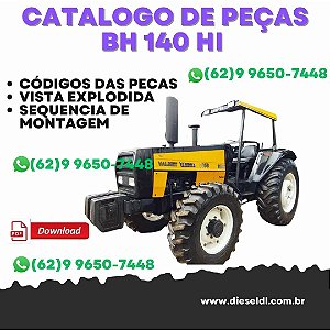 CATÁLOGO DE PEÇAS TRATOR  BH 140 HI  GI VALTRA