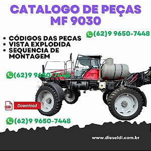 CATÁLOGO PEÇAS TRATOR MF 9030 MASSEY FERGUSON