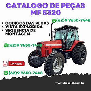 CATÁLOGO PEÇAS TRATOR MF 5320 MASSEY FERGUSON