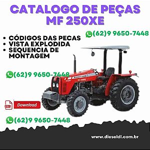 CATÁLOGO PEÇAS TRATOR MF 275XE MASSEY FERGUSON
