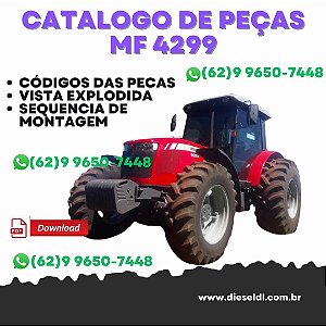 CATÁLOGO PEÇAS TRATOR MF 4299 MASSEY
