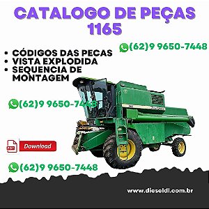 CATÁLOGO DE PEÇAS COLHEITADEIRAS 1165 JOHN DEERE
