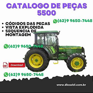 CATÁLOGO DE PEÇAS TRATOR 5500, 5700 JOHN DEERE