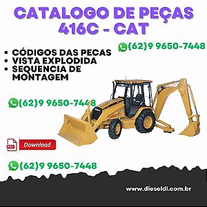 CATÁLOGO DE PEÇAS RETROESCAVADEIRA 416C COMPLETO