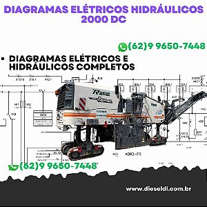 Diagramas Elétricos e Hydráulicos 2000 DC Wirtgen
