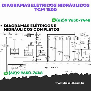Diagramas Elétricos e Hydráulicos   TCM 1600 Wirtgen