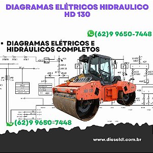 Diagramas Elétricos e Hydráulicos HD 130 HAMM