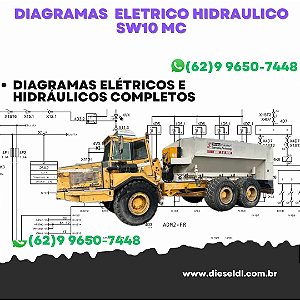 Diagramas Elétricos e Hydráulicos SW10 MC STREU MASTER