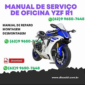 MANUAL DE SERVIÇOS DE OFICINA MOTO  YZF  R1/YZF R1M   YAMAHA