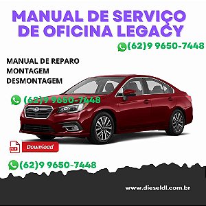 MANUAL DE SERVIÇOS DE OFICINA SUBARU LEGACY  2019