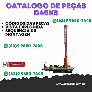 CATALOGO DE PEÇAS  PERFURATRIZ ROTATIVA  D45KS SANDVIK