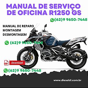 MANUAL DE SERVIÇOS DE OFICINA BMW R1250 GS ADVENTURE