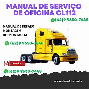 MANUAL DE SERVIÇOS DE OFICINA COLUMBIA  CL112 / CL120  FREIGHTLINER