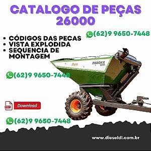 CATÁLOGO DE PEÇAS REBOKE 26000 INOX  STARA