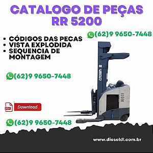 CATÁLOGO DE PEÇAS   EMPILHADEIRA ELÉTRICA RR/RD 5200  CROWN