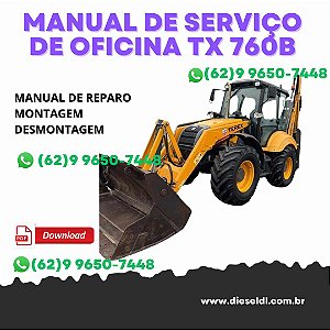 MANUAL DE SERVIÇO DE OFICINA 970/980 ELITE - TX760B TEREX
