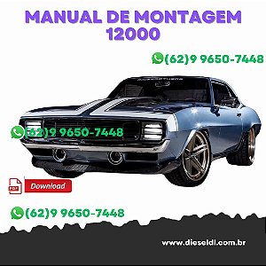 MANUAL DE MONTAGEM  CAMARO 1969  12000 SERIES